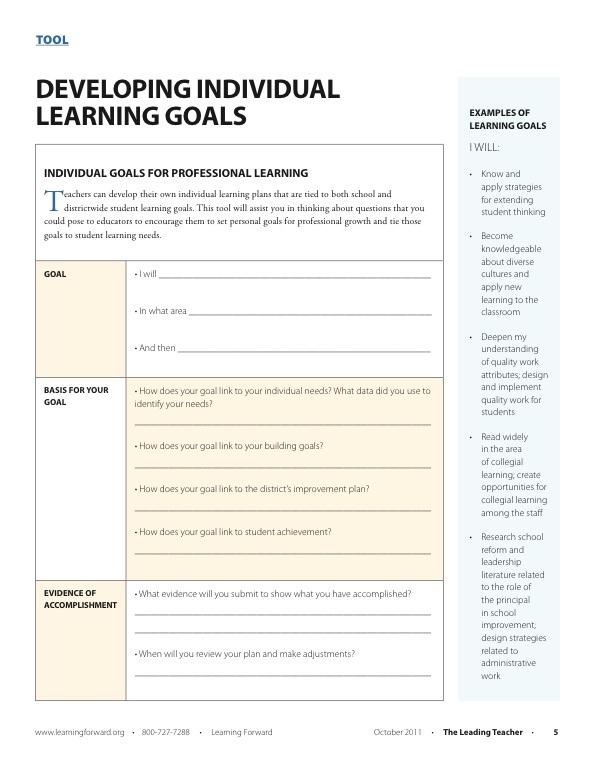 tools-developing-individual-learning-goals Image for aesthetic effect only - Tools-developing-individual-learning-goals