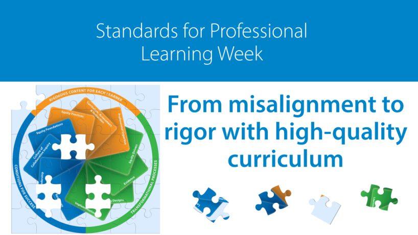 Standards for Professional Learning Week