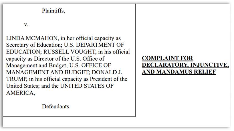 24 state attorneys general sue for release of FY25 money