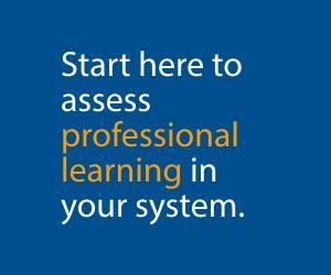 Start here to assess professional learning in your system - Standards Assessment Inventory (SAI) Lunch & Learn
